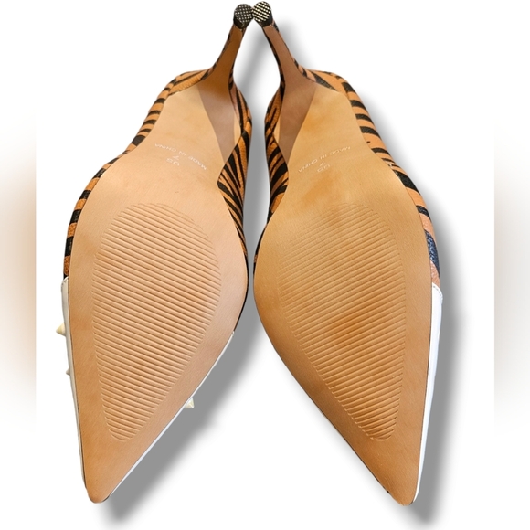 Animal print studded heels - Picture 3 of 9